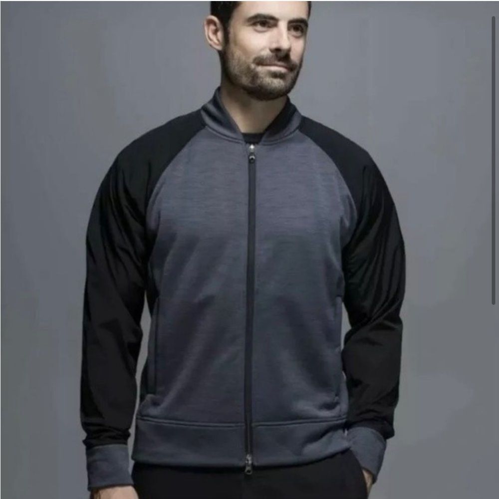 Lululemon Men’s Revolution Bomber Jacket in Gray